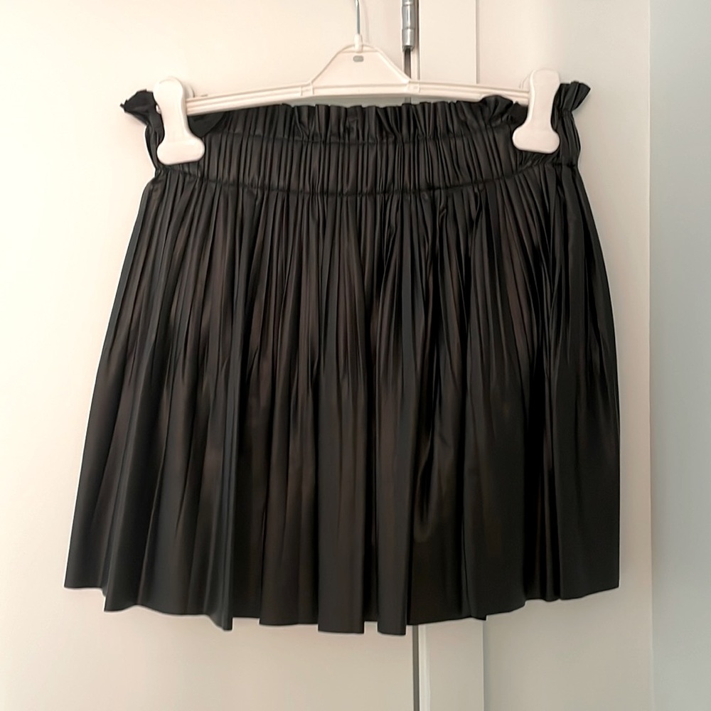 Zara pleather mini! Never worn.